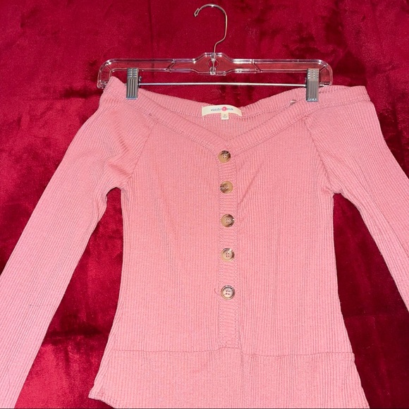 Wishful Park Tops - Off the shoulder bodysuit